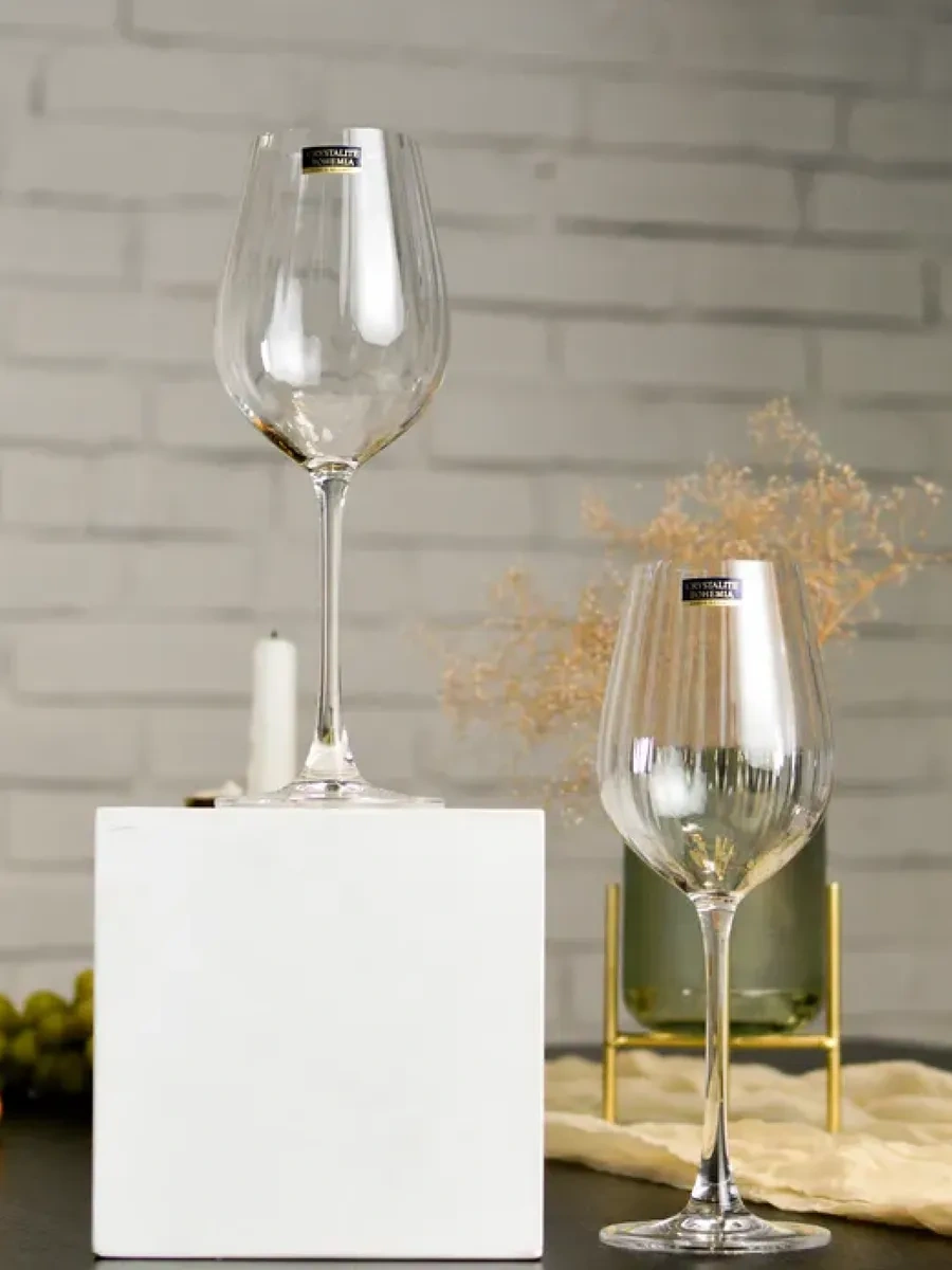 Andstyle Premıum Optic 400 Ml 2'li Şarap Bardağı 337748316