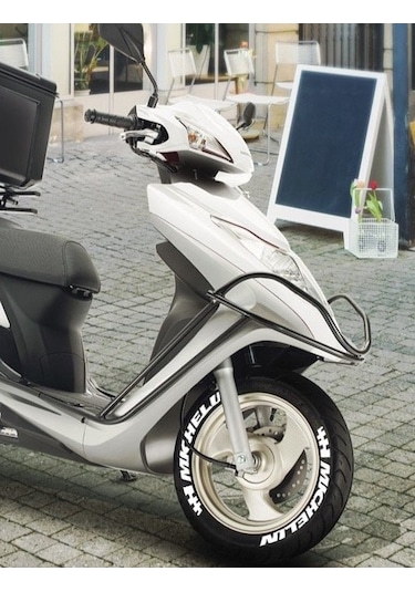 Michelin Lastik Yazısı Scooter Lastik Stikeri Motorsiklet 8 Adet