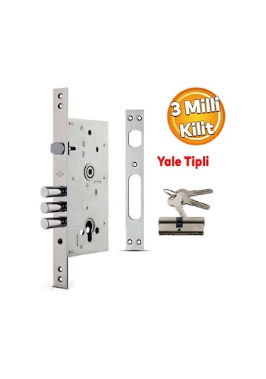 252 Rsn Monoblok Çelik Kapı Kilidi