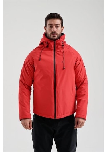 Exuma Erkek Mont 2311142-657-Red Kırmızı