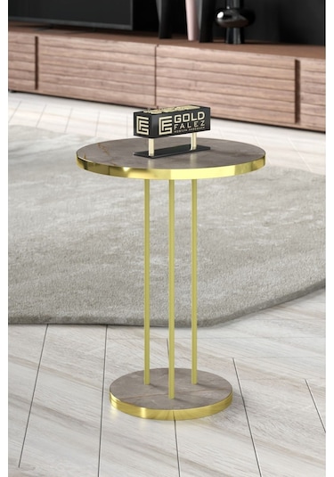 Zigon Sehpa Terra Gold Gordion