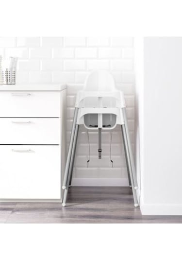 Antılop Mama Sandalyesi, Beyaz Tepsisiz Model