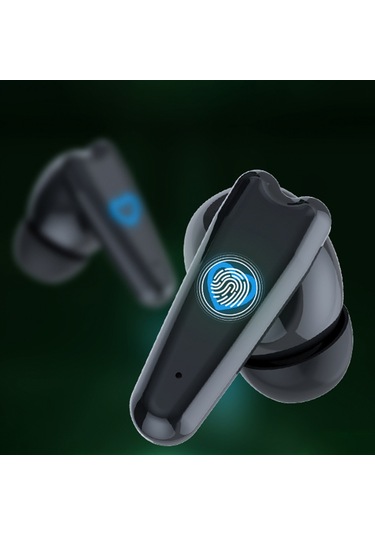 Digital Display Bluetooth-compatible 5.3 Tws Earphones + Heart Shape Charging Case - Red