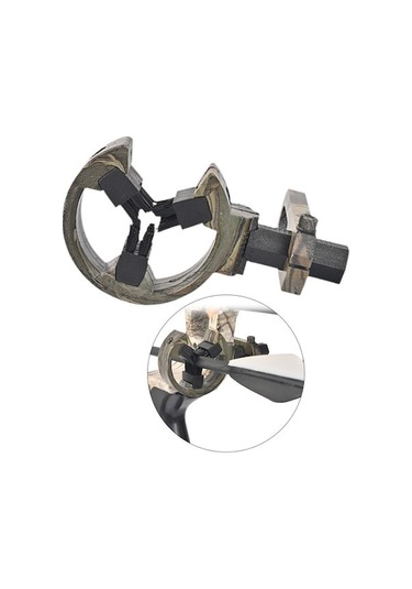 Vkemall Kamuflya Desenli Fırça Ok Platformu - Kompozit Ve Geri Çekim Yayları İçin Dış Mekan Okçuluğu Ok Tutucu