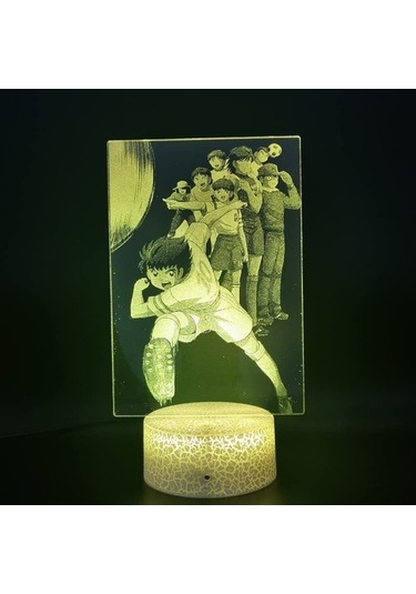 Wealthglow Renk Değiştiren 3d Dekoratif Şekilli Led Lamba - 12 Cm Qws78z Siyah