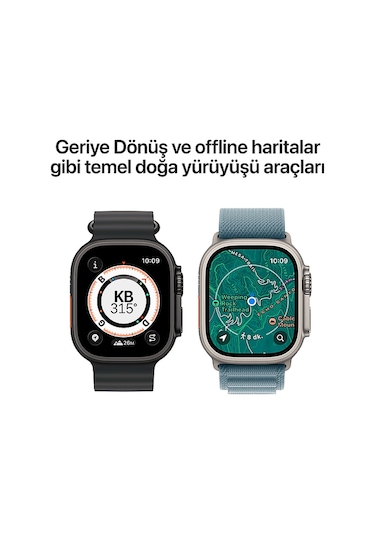 Apple Watch Ultra 3 MF0X4TU/A Gps + Cellular 49 MM Akıllı Saat (Distribütör Garantili)