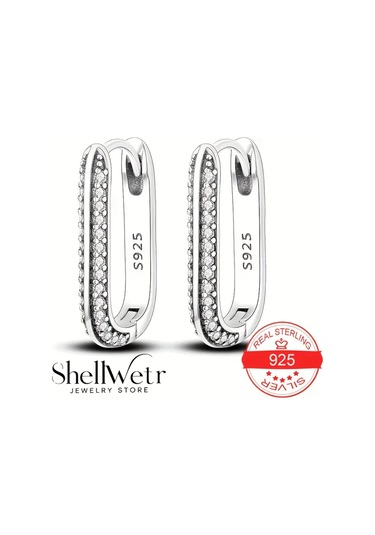 Elite Küpe Sevgililer Günü , Annenize Verilecek En Güzel 925 Ayar Gerçek Gümüş Hediye Çok Renkli