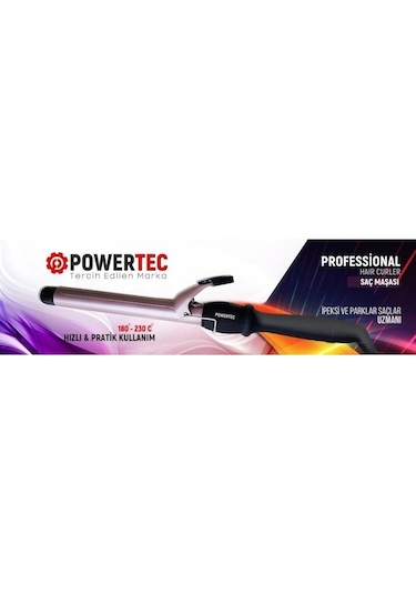 Powertec Professional 11 MM Saç Maşası Siyah