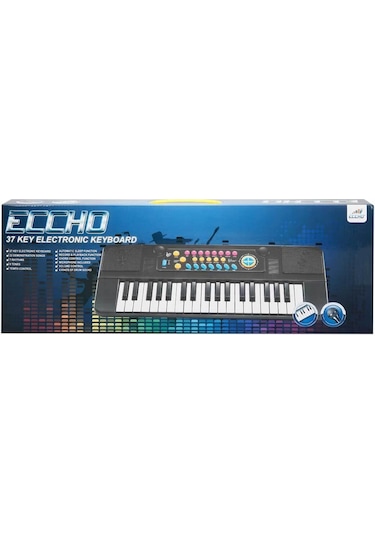 01946 Sunman-Eccho. Mikrofonlu Elektronik Org 37 Tuşlu / +3 Yaş