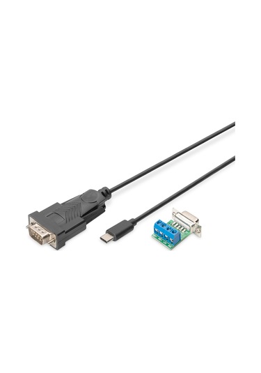 Dıgıtus Usb-c Serial Adapter, Usb-c - Rs485 Usb Typ-c To Rs485 Converter Cabel 1m Cable Length, Ftdı Chipset