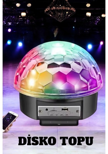 Partiler İçin Taşınabilir Işık Gösterisi Ve Efekt Cihazı Çok Renkli