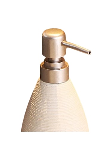 Suntek Banyo Tezgahı Beyaz Için Konik Pompa Sabunluk 14oz Diğer