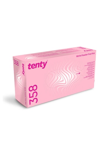 Tenty 358 Nitril Pudrasız Muayene Eldiveni M
