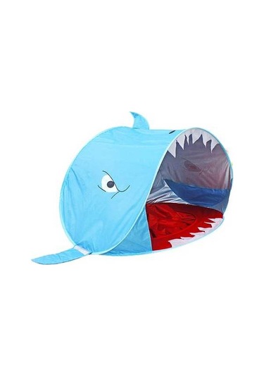 Artfulabode Up Pop Plaj Plaj Mekan Mavi Koruma Köpekbalığı İçin Güneş Dış Çocuklar Çadırı Çadırı Çadırı Bebek Ji Mavi