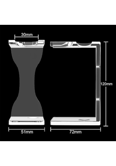 Mufunye Erkekler İçin Akrilik Tıraş Fırçası Ve Jilet Askılığı, 2 Renk Seçeneği, Pratik Sakal Aleti Düzenleyici