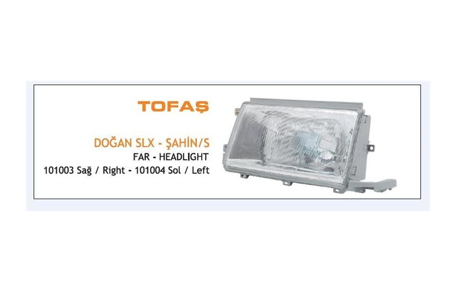 Far Fıat 93- Doğan Slx Sağ 4ad