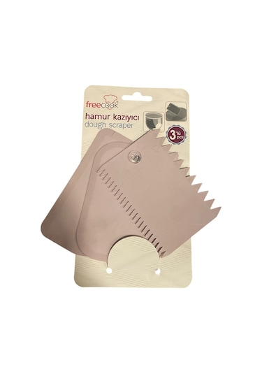 Pratik Hamur Kazıyıcı Kahverengi Diğer