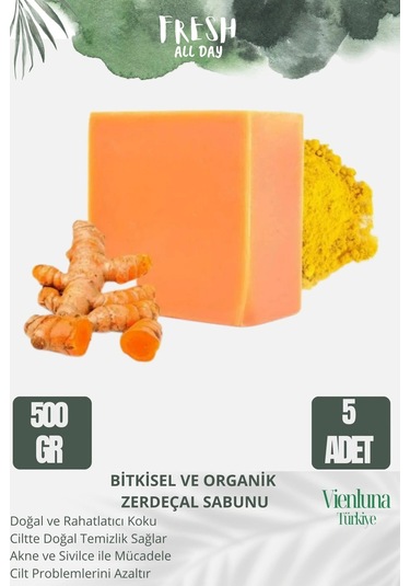 Vienluna Zerdeçal Sabunu 5 x 500 G