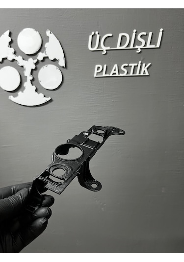 Land Rover Range Rover Sport L320 Far Braketi Sağ Sol Set 3d Baskı Siyah 1 Set
