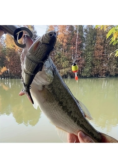 Fochsia Usb Şarj Edilebilir Led Yapay Robot Yem 42 Gram 36v 1968.5 İnç Abs Balıkçılık Hediyelik Sku Gri