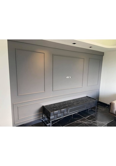 Decomanya Boyanabilir Duvar Çıtası 3 Cm Poliüretan Duvar Çıtası (490204479)