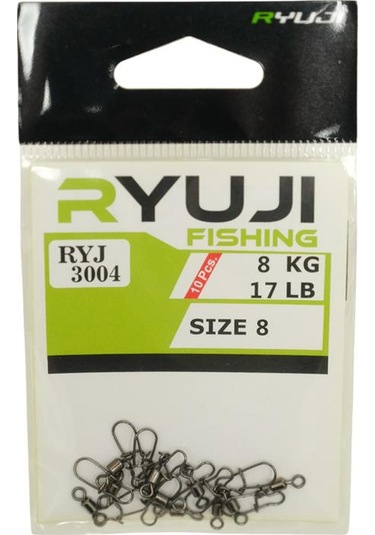 Ryuji Ryj 3004 Klipsli Fırdöndü 10 Adet - 8