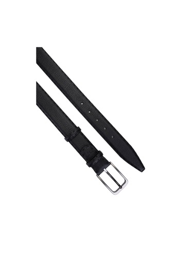 Tamer Tanca Erkek Hakiki Deri Siyah Floter Kemer 184 5416 Erk Kmr Y25 Sıyah Fltr Siyah