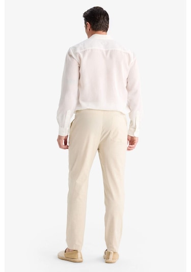 Defacto Jogger Fit Dar Paça Pamuklu Pantolon Z6475az25aubg766 Bej