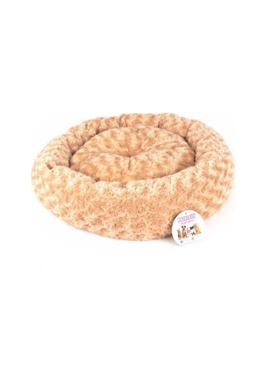 Pet Pretty Simit Yatak Peluş A.kahve 55x55cm