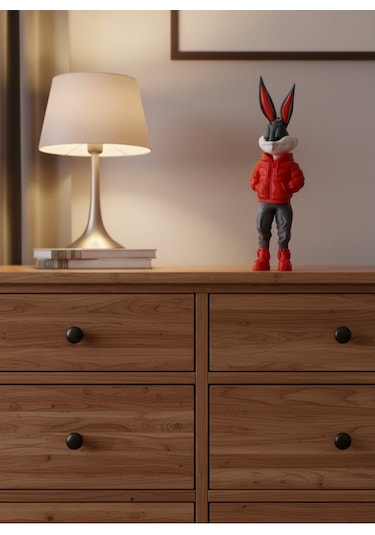 Bugs Bunny Dekoratif Figür 10 34 Cm Modern Tasarım