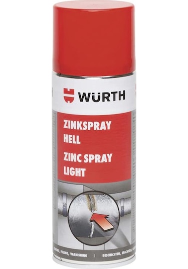 Würth Çinko Açık Sprey 400 ML