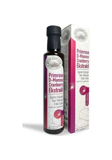 Emr Kervan Primrose D-Mannoz Cranberry Ekstrakt Takviye Edici Gıda 250 ML