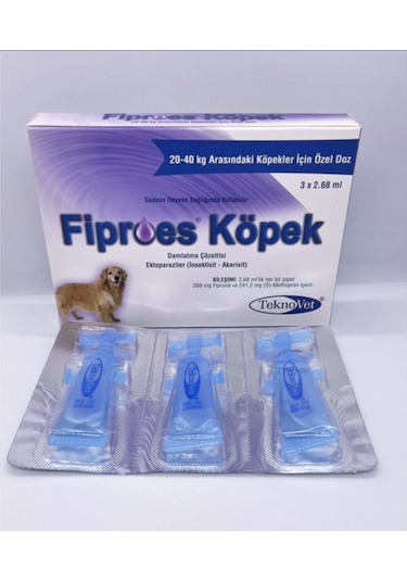 Fipr0es 20-40 Kg Köpekler İçin Damla