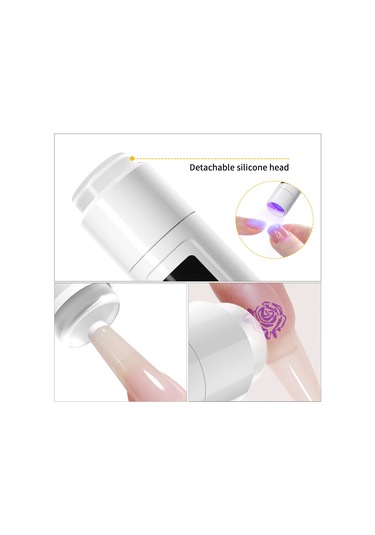 Shineyee 360 Dönebilen Şarjlı Taşınabilir Tırnak Kurutma Lambası Ve Stand Seti