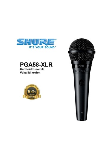 Shure Pga58 Kardioid Dinamik Vokal Mikrofon