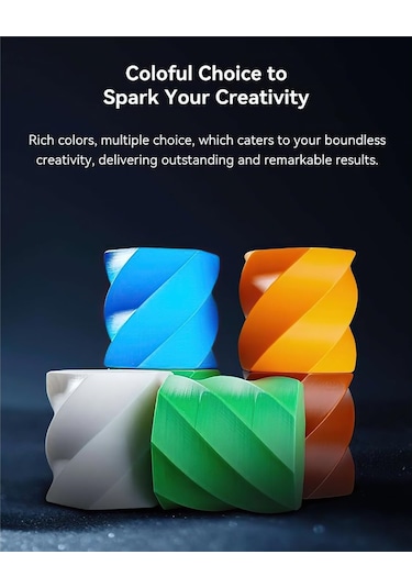 Creality Ender Fast Gümüş 1.75mm Pla 3d Baskı Filamenti - Urhanshop Gönderimli