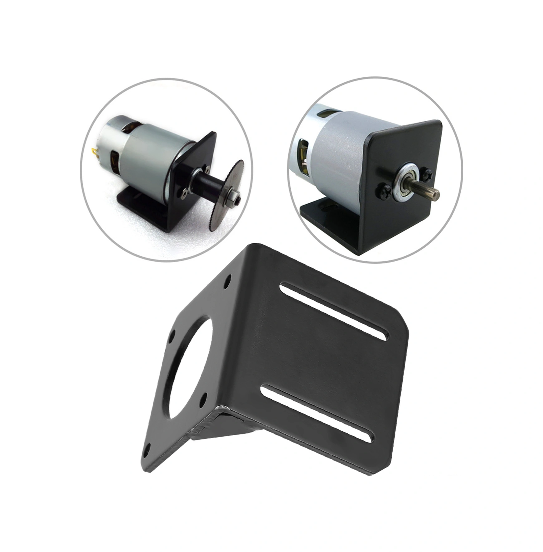 Tenfowee Nema23 57 Adım Motoru İçin Paslanmaz Çelik Sabit Tutucu, 3d Yazıcı Uyumlu Dayanıklı Montaj Aparatı