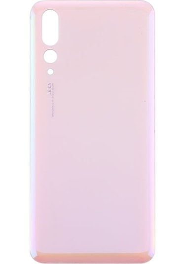 Huawei P20 Pro Uyumlu Arka Pil Batarya Kapağı Cam Clt-l09 Clt-l29 - Rose Gold