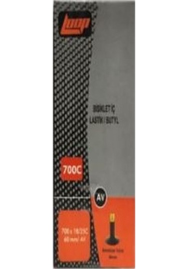 Loop İç Lastik - 700 X 18/25 Av60 - Siyah