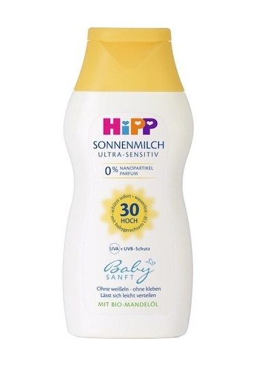 Hipp Babysanft 30 Faktör Bebek Güneş Sütü 200 ML x 2