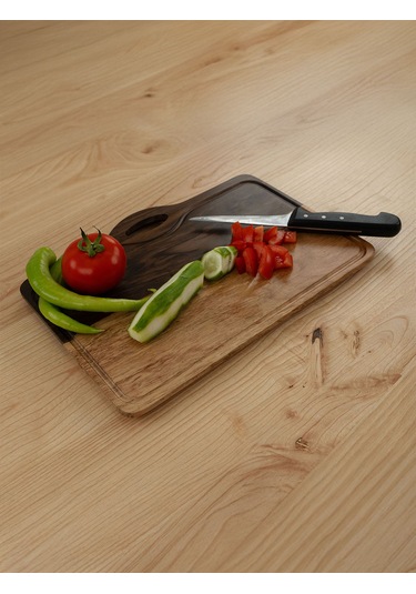 Ahşap Çanta Kesme & Sunum Tahtası