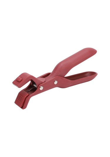 Ximistore9 Kırmızı Mutfak Anti-parçalar Kelepçe, Isı Dayanıklı Plastik, Çok Fonksiyonlu Tabak/bardak Tutucu, Kaymazsız, Tek El Kullanıma Uygun Kırmızı