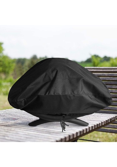 Xiyyadms 210d Oxford Beşik Kapak Siyah 82x48x32cm - Su Geçirmez, Yağmur Ve Toz Koruyucu, Bbq Ve Mangal Koruması İçin Dış Mekan Kullanıma Uygun Çok Renkli