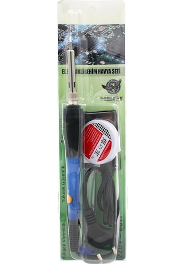 Hegi 818100072 Sıcaklık Ayarlı Elektrikli Lehim Havya Seti 60w