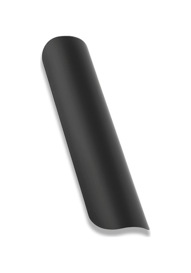 Kosona Motorsiklet Borusu Isolasyon Koruyucu Düz Deliksiz Siyah - Isı Dayanıklı Metal, Güvenli Korumalı, Evrensel Uyumlu 50-70mm