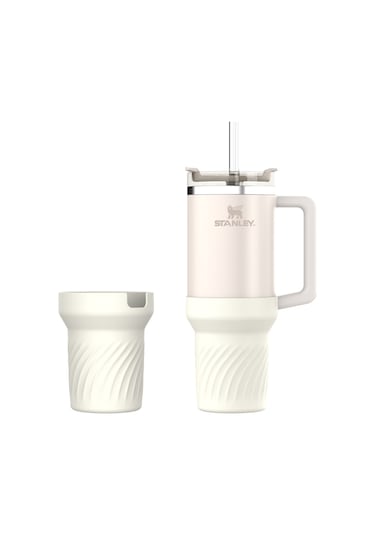 Stanley 40 Oz Silikon Kap Çizmelere Karşı Fincan Alt Koruyucu Kapak Beyaz