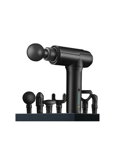 Soulader Taşınabilir Şarjlı Kas Ve Vücut Masaj Aleti - Akıllı Titreşimli Masaj Cihazı Siyah