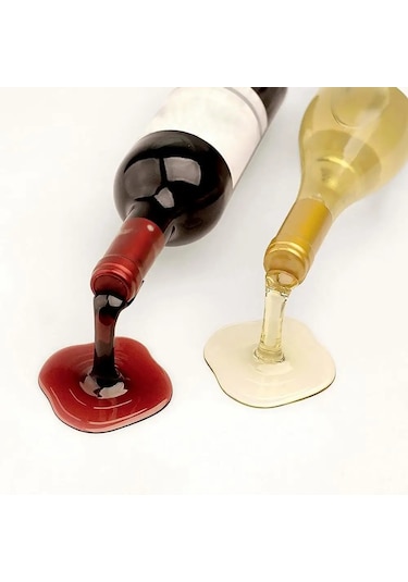 Cbtx Dökülen Şarap Şişesi Rafı Dolabı Şaraplık Bordo