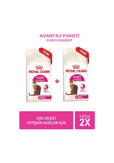 Fussy Exigent 400 Gr X 2 Adet