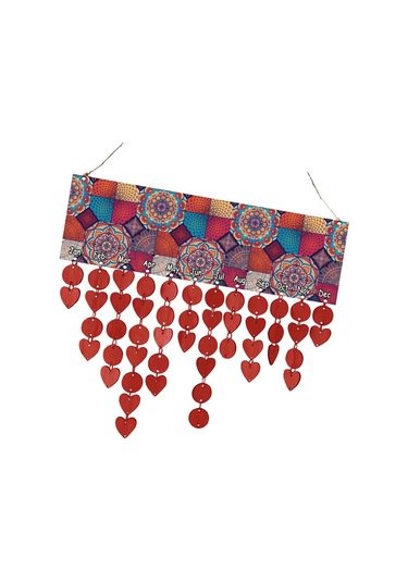 Suntek Bohem Tarzı Ahşap Takvim Kurulu Diskler Mdf Doğum